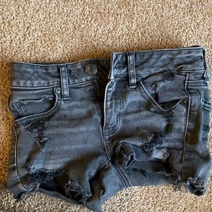 Cute ripped jean shorts